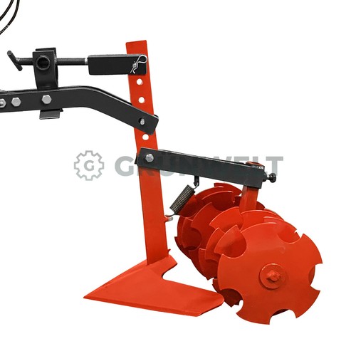 Anbaugeräte Mini-Traktor Motorhacke Kupplung Kartoffelroder Pflug Häufelkörper - Bild 52 von 81