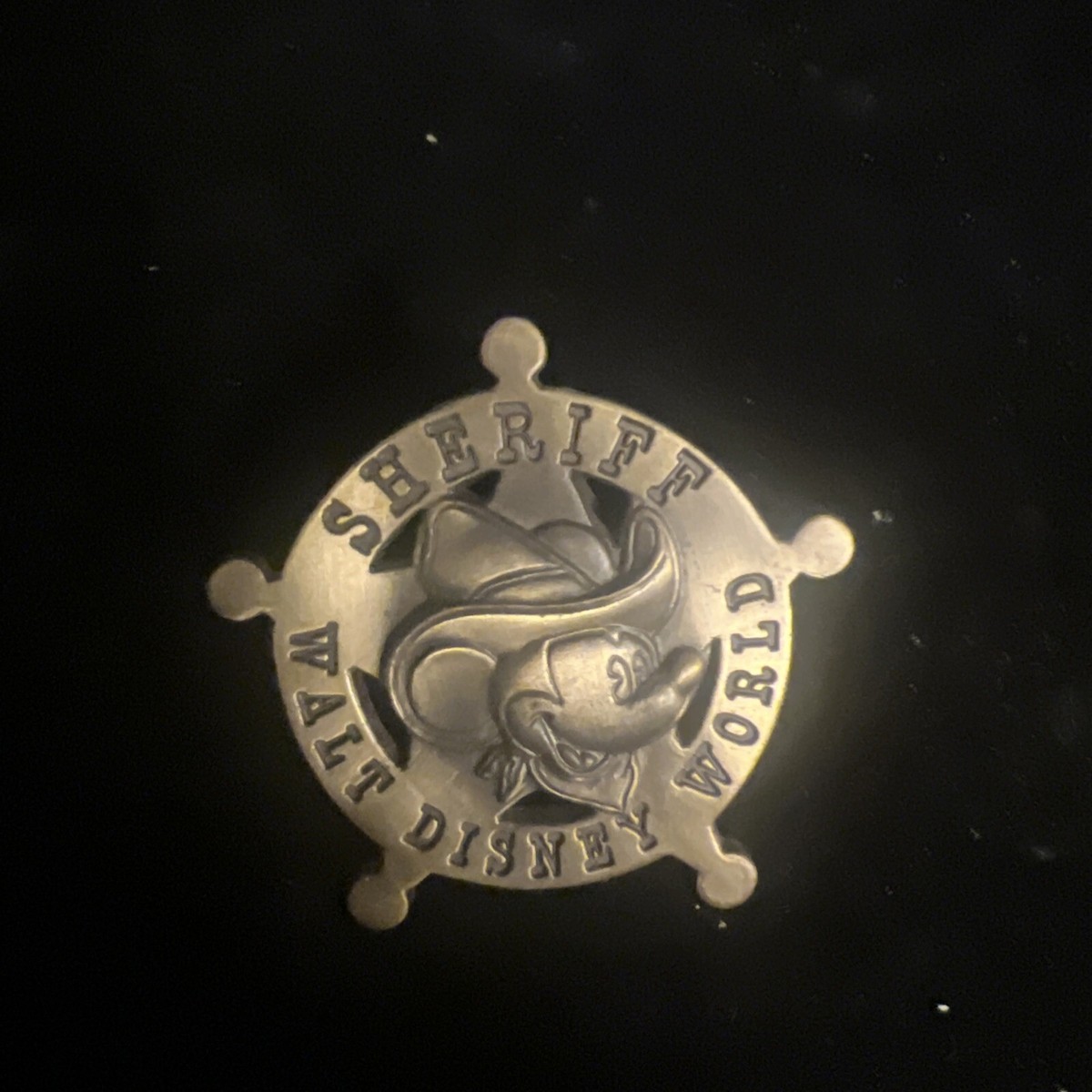 マーク・コート「SUNDAY IN THE PARK WITH MICKEY」 WDW Mickey Mouse Standing on Walt Disney World Name Sign