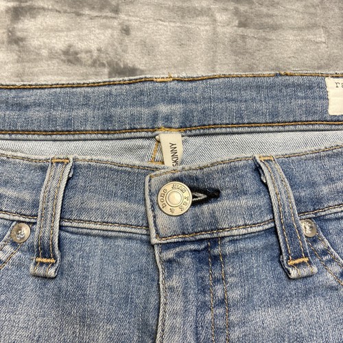 Rag & Bone Distressed Skinny Jeans Women’s Size 29 Light Blue Denim - Picture 7 of 11