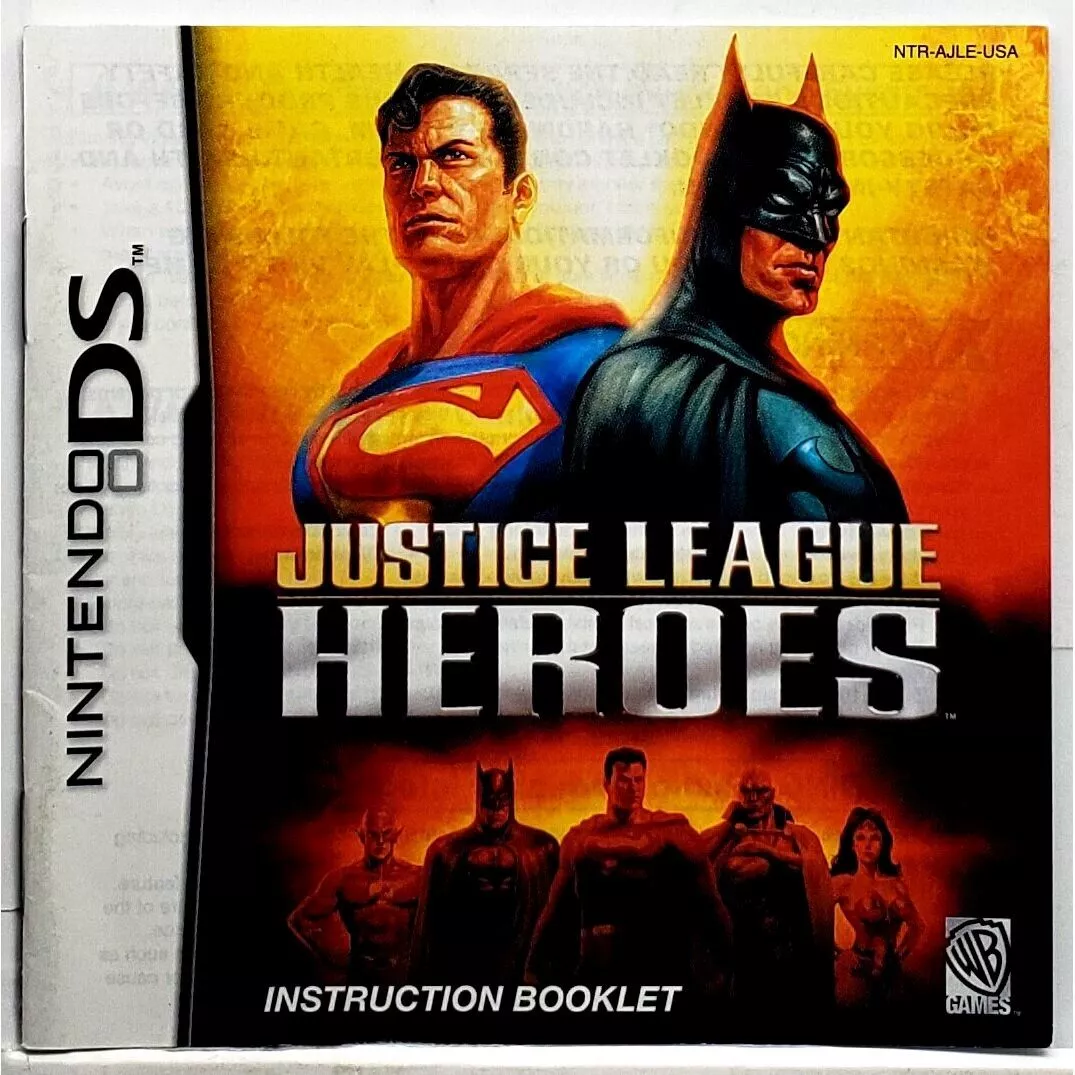 Justice league heroes nds sales