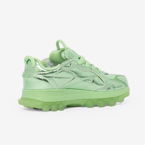 Reebok Classic Cardi Big Kids Size 3.5 Youth School Shoe Sneakers Green #449 - Picture 10 of 13