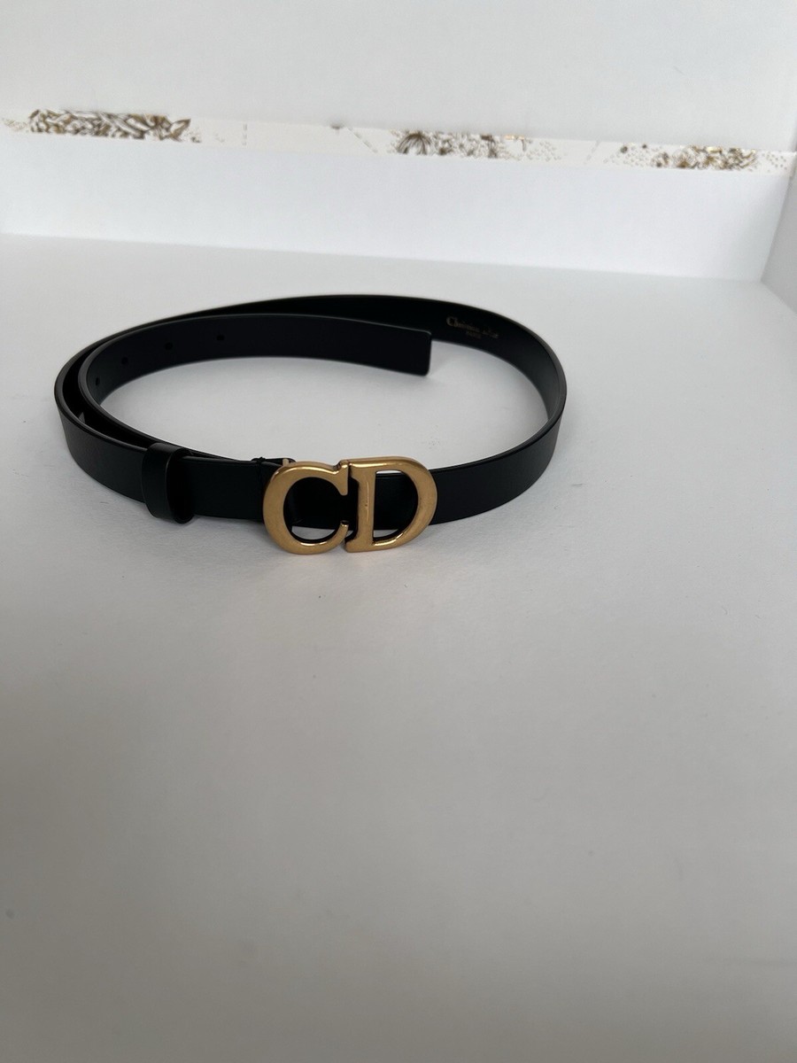 Saddle Belt Black Ultrasoft Calfskin 20MM | eBay UK display picture 2