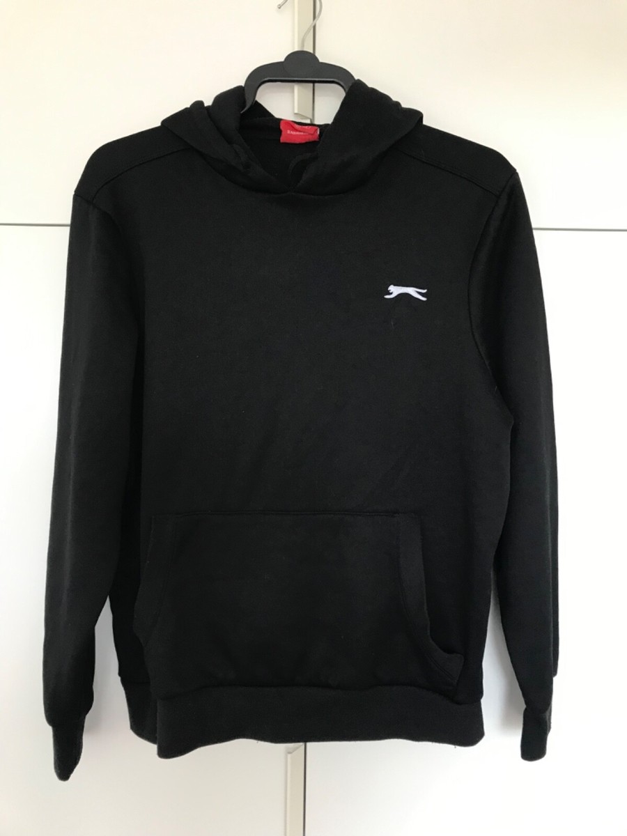Slazenger Black Sweatshirt Hoodie Mens Slazenger Men's Black