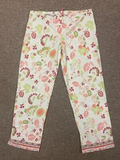 Summer Women Vintage Floral Print Pants