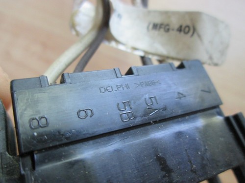 Peterbilt Eaton Delphi Connector w/ Wiring for Dash Panel Dimmer #M260UZ - Bild 4 von 8