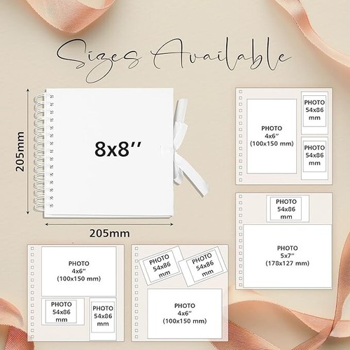 Personalised Letters To The Bride Multiple Colours Scrapbook or Photo Album Gift - Picture 11 of 11
