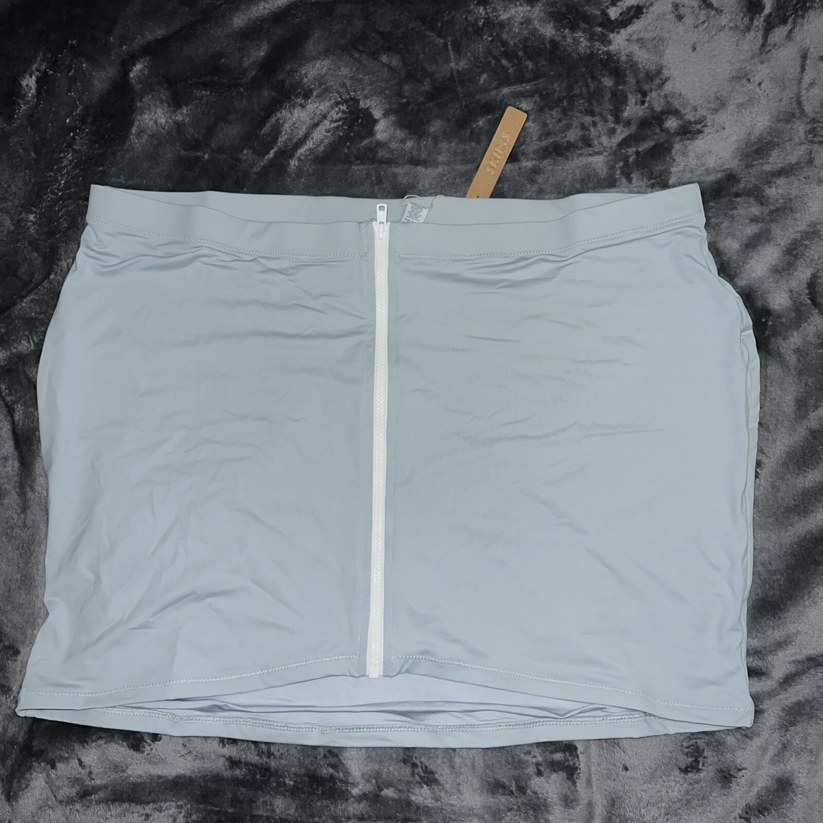 Small Skims sporty zipper swim mini Skirt pacific Style Cu-SKT-3024