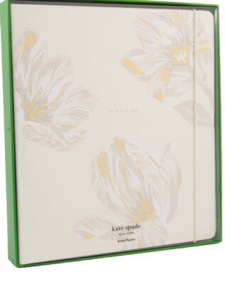 Wachsende Tulpen Design 48 Seiten Ringbuch Hochzeitsplaner ~ Kate Spade 31 x 28 cm