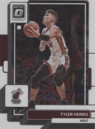 Tyler Herro DONRUSS GOLD PSA10 タイラー・ 2022 Donruss Basketball #75 Tyler Herro Holo Laser Green Miami