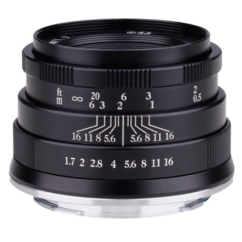 RISESPRAY 35mm f/1.7 APS-C Fxied Lens for EF-M EOS M mount Mirrorless Cameras M - Picture 1 of 6