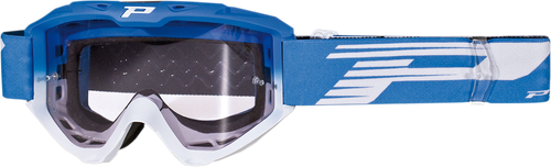 Pro Grip PZ3450AZBI 3450 Riot Goggles Light Blue/White