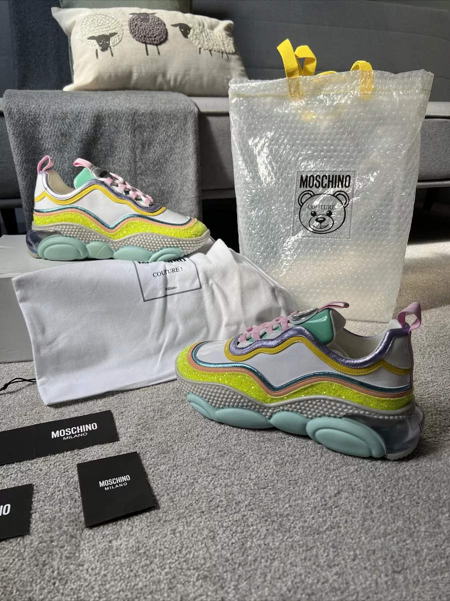 Ladies moschino deals trainers