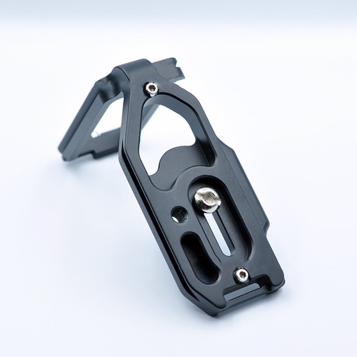 Luftfahrt Aluminium Schnellspanner L Platte vertikale Halterung für Nikon D850 Spiegelreflexkamera - Bild 9 von 14