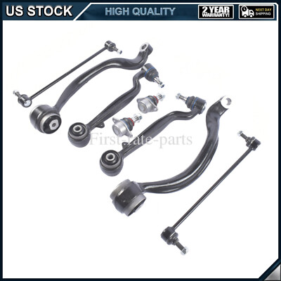 8pcs Front Upper Lower LH & RH Control Arms for Land Rover Range Rover 2003-2012