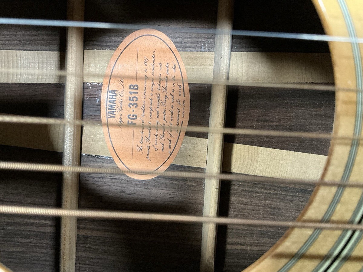 YAMAHA FG-351B アコースティックギター YAMAHA FG-351B