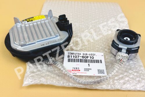 81107-60F10 TOYOTA GENUINE COMP HEADLAMP LIGHT CONTROL RH or LH 8110760F10 OEM - Picture 3 of 7