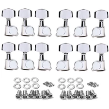 Guitar String Tuning Pegs Sealed Machine Heads Tuners for Fender Strat Tele SG