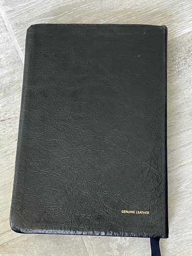 ✝️ The Open Bible - KJV  - Black Genuine Leather - 1975 - Senders Edition - Bild 8 von 8
