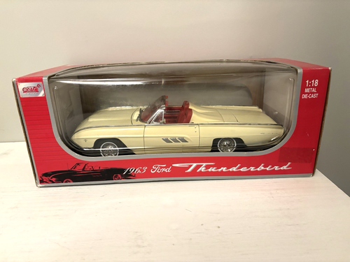1963 FORD THUNDERBIRD CONVERTIBLE . 1:18 scale DieCast. from Anson Collectibles
