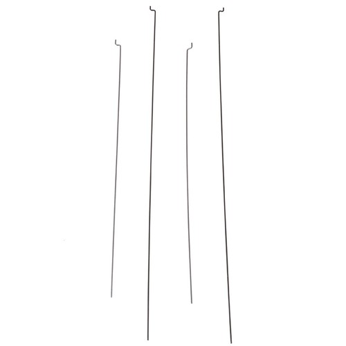 10Pcs Z type D1.2mm steel wire push pull rod pushrod for rc aircraft airplane G* - Picture 10 of 13