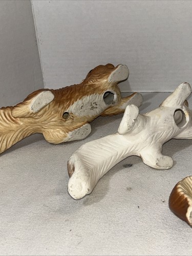 3 CERAMIC ARTMARK WALL MOUNT CLIMBING SQUIRREL FIGURINES - Picture 12 of 16