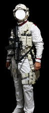 Uniforme de combat porté écran soldat prédicateur Graal accessoire soldat