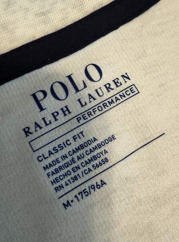Neu mit Etikett Polo Ralph Lauren Polo Golf Herrenpullover klassische Passform Frottee haferflockenfarben Gr. M - Bild 11 von 13