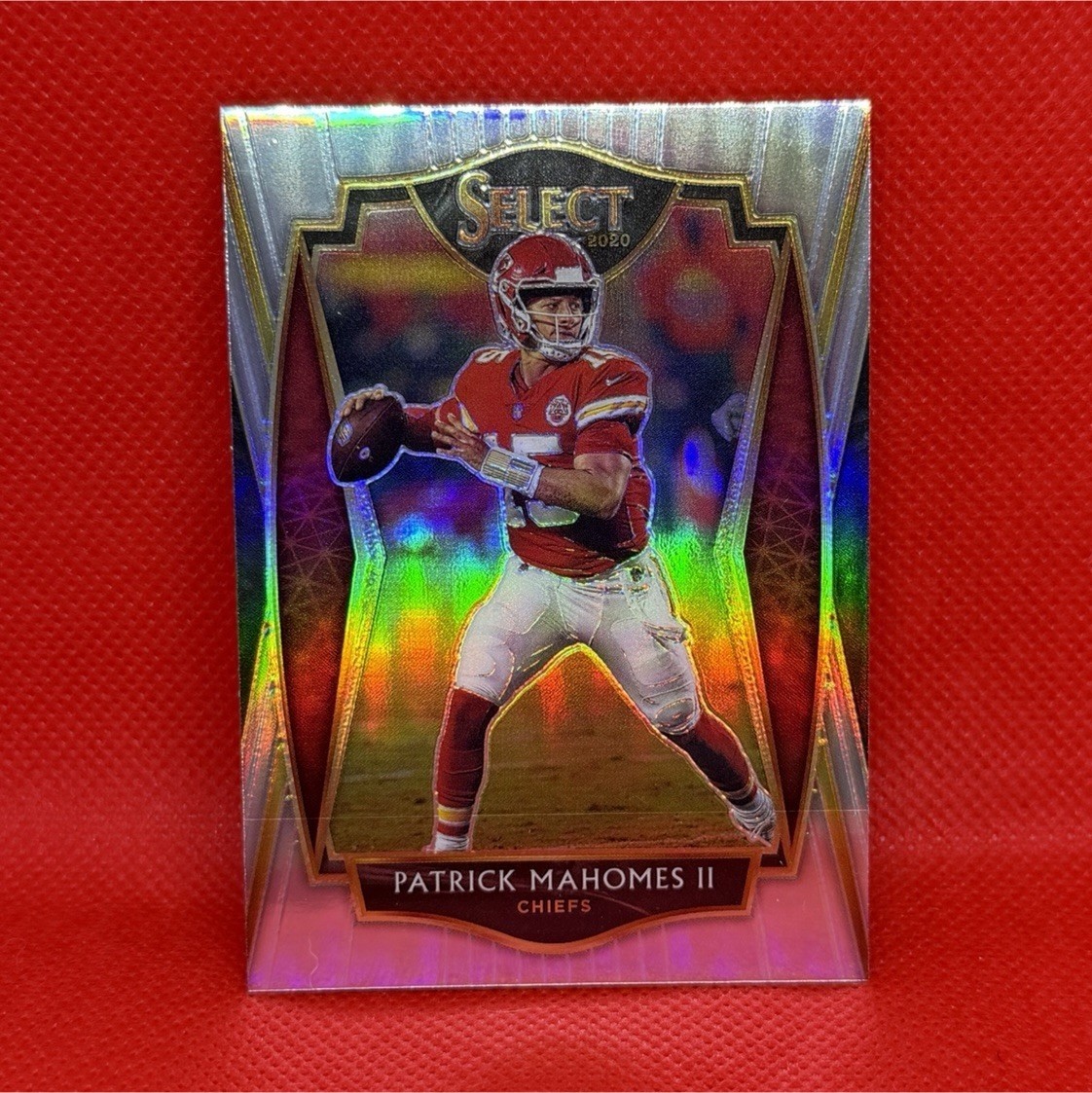 2020 Panini Select Silver Prizm Premier Level Patrick Mahomes II #130 Chiefs