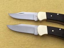 BUCK 112 RANGER KNIVES 3-DOTS WITH & WITHOUT NAIL NICK 440C BLADE USA