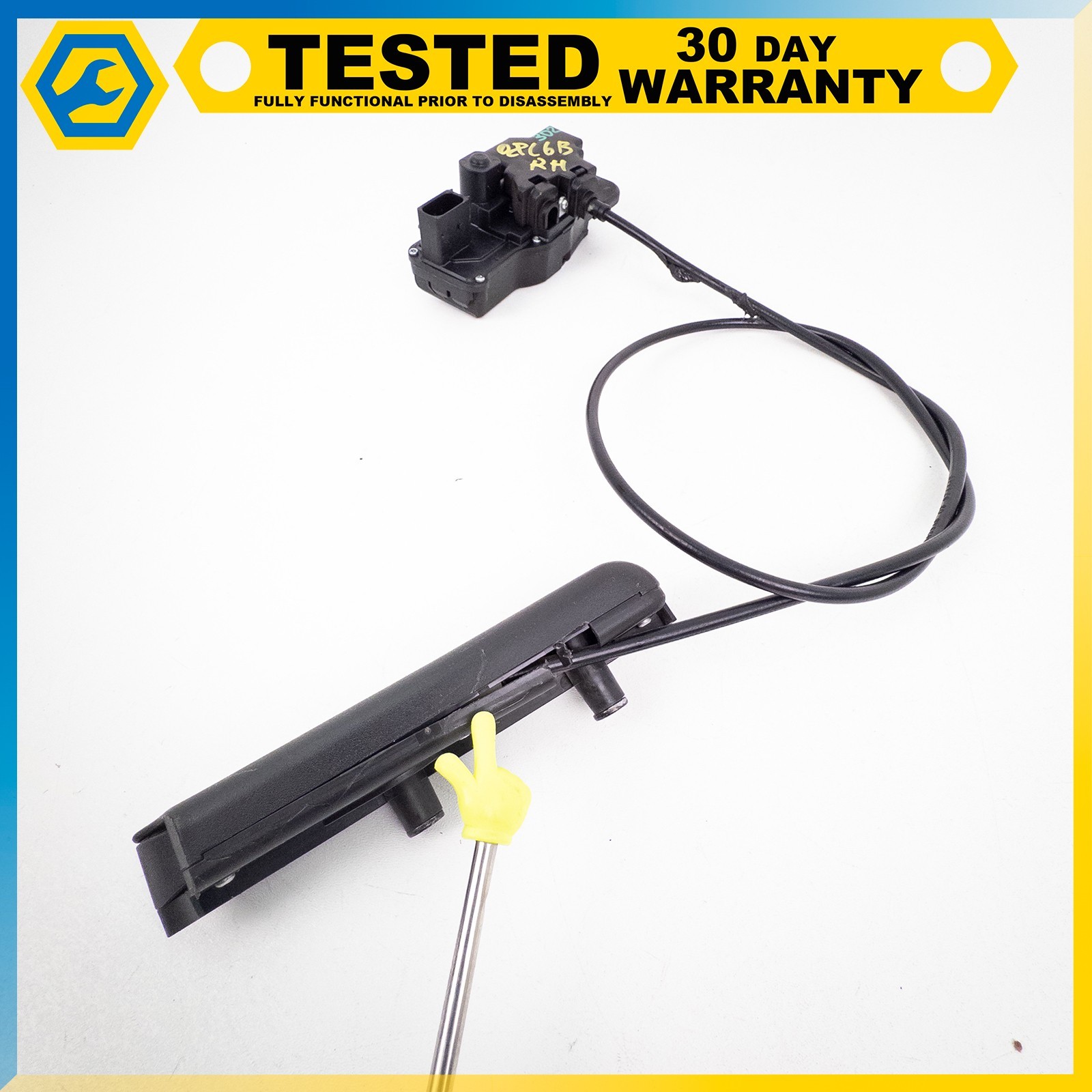 05-13 CHEVROLET CORVETTE C6 XLR RIGHT PASSENGER SIDE DOOR LOCK HANDLE CABLE OEM