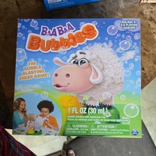 BAA BAA BUBBLES Bubble-Blasting Game with Interactive Sneezing Sheep Spin Master