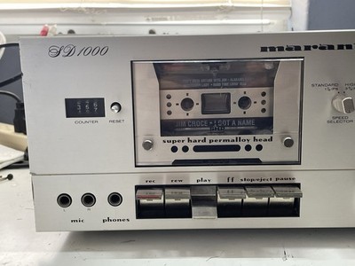 Marantz SD1000 2-Head Dolby Cassette Deck(Serviced) | eBay