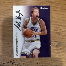 1996-97 Skybox Premium - Autographics Adam Keefe Black Ink (AU)