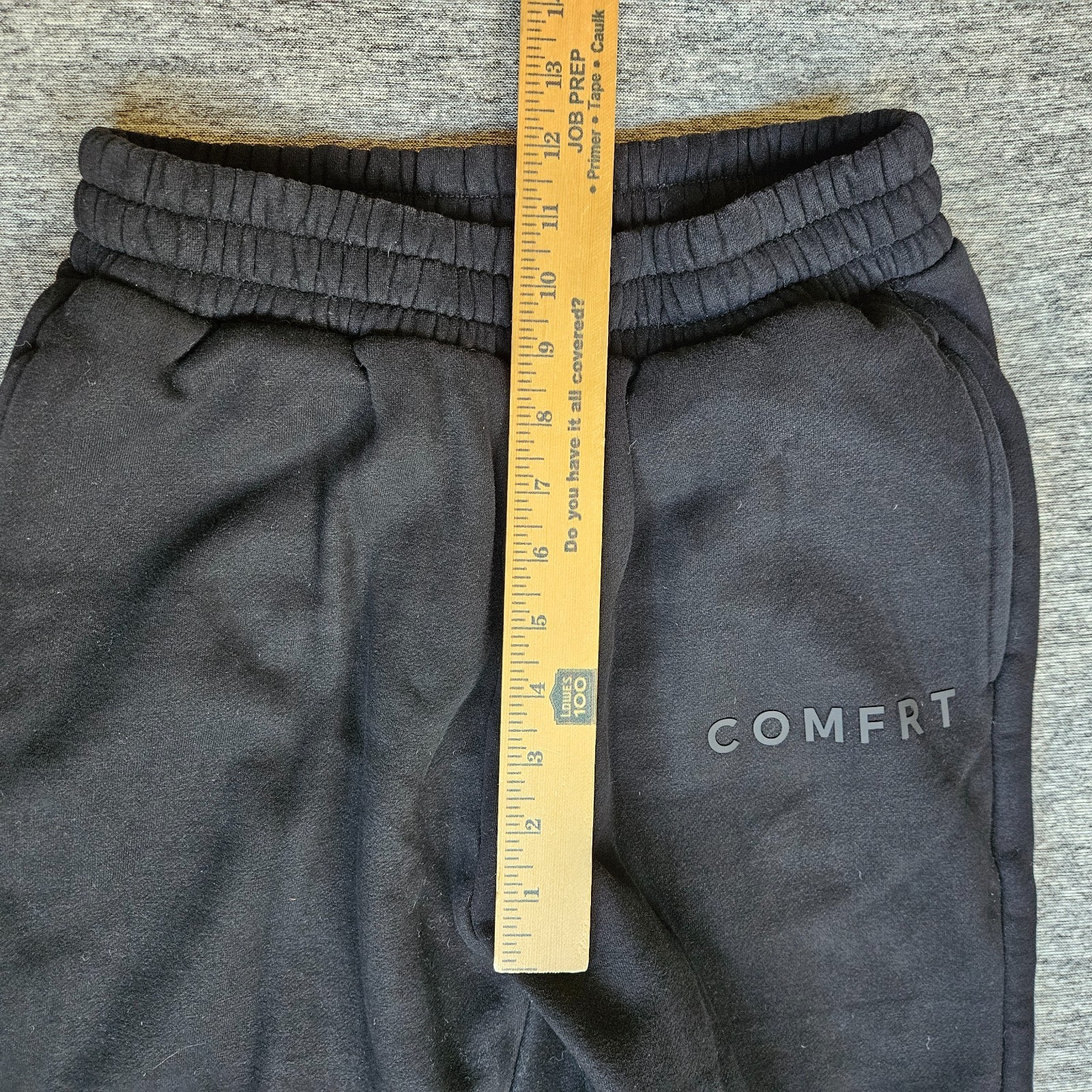 Comfrt Woman’s Black Onyx Sweatpants Size Medium Joggers Unisex Casual Comfort