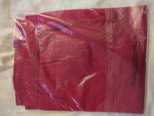 NEU BROOKS BROTHERS Herren 100% Supima Baumwolle rot V-Ausschnitt XL Pullover - Bild 3 von 5