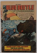 Blue Beetle 19 Dan Garret Rocket Kelly Golden Age 1955 Charlton Comics