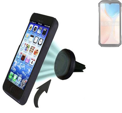 KFZ Halterung Lüftungsschlitz magnetisch für Doogee V30 Pro Auto-Halter Handy