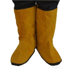 Sanseenia Leather Welding Boot  Shoes Covers, Fire Resistant Spats,...