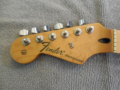 Fender Stratocaster MIM Neck w/Tuners Left Hand VGC 