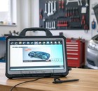 Panasonic CF-D1 Toughbook Diagnostics Laptop Windows 7 Celeron with Charger