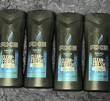 4 Pk Axe Phoenix Crushed Mint  Rosemary Body Wash, 16oz 473ml