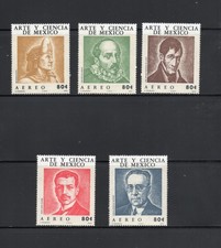S5793 Mexique 1972 Arts Et Sciences 5v. MNH