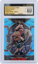 Piper Niven WWE Autographed 2023 Panini Select Light Blue #48 #/249 CGC 10 Card