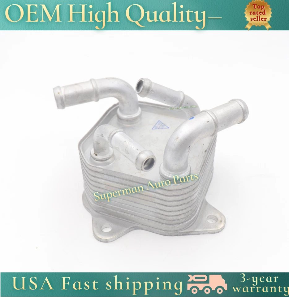 NEW Transmission Oil-Fluid Cooler Warmer (Atf) For 2014-2017 Acura TLX MDX - Image 4 of 4