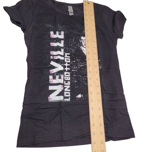 Camiseta negra grande Harry Potter Girls Neville manga corta cuello redondo - Imagen 8 de 8