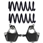 4" Front Lowering Kit for Silverado/Sierra 1500 2WD 1999-2007 Drop Spindles Coil