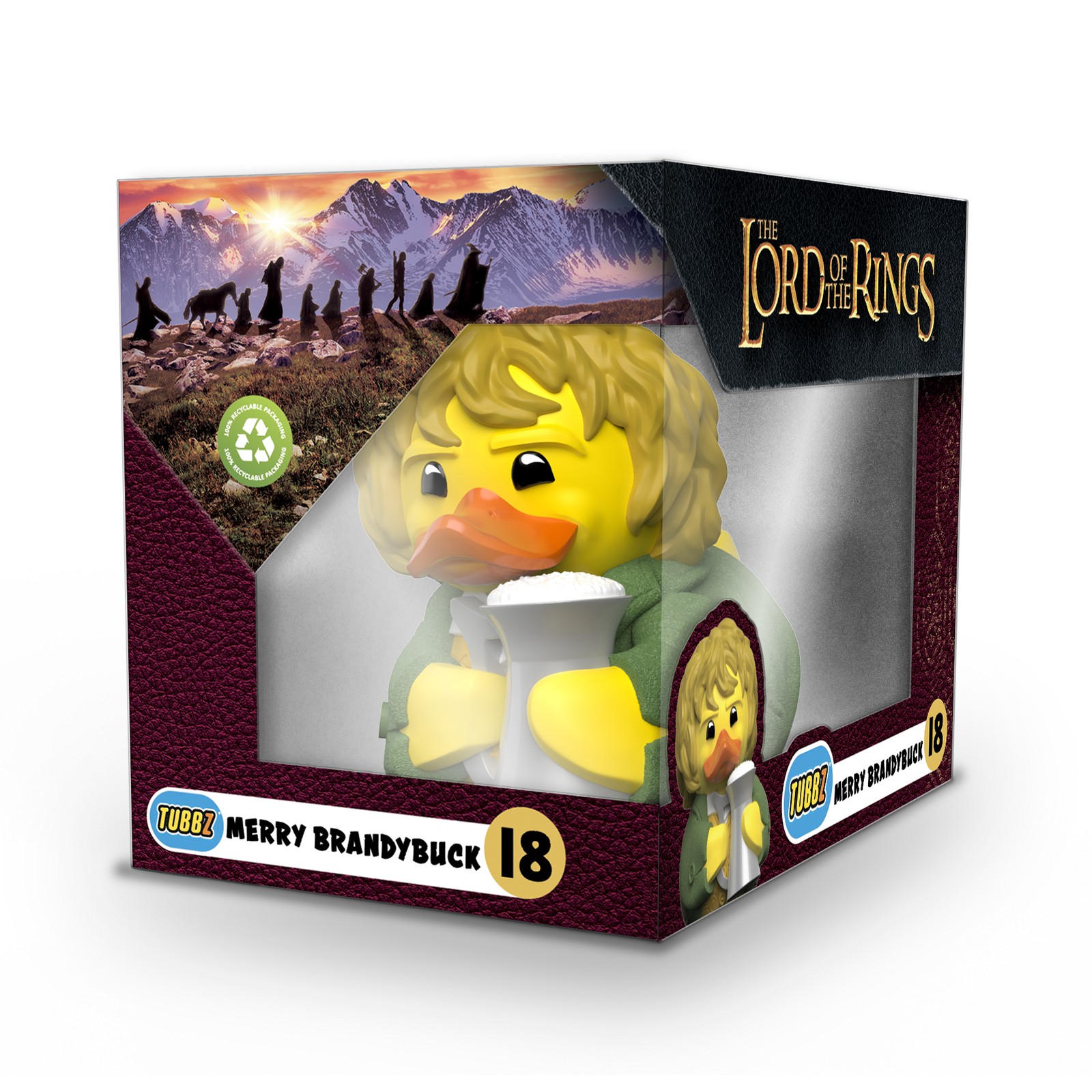 Lord of the Rings: Merry Brandybuck - TUBBZ Cosplaying Duck - Boxed Edition