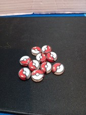 Pokemon Poke Ball Beads 10 Count
