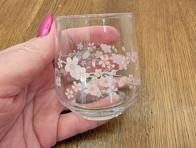 Cherry Blossom Glasses, 115 cc, 4 oz, 6 Glass Set