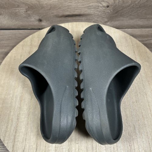 Adidas Yeezy Slide Slate Grey Sandalen Jugend Kinder Größe 2 - Bild 7 von 11